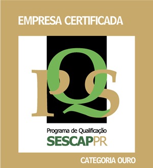Empresa Certificada SESCAP-PR — Categoria Ouro