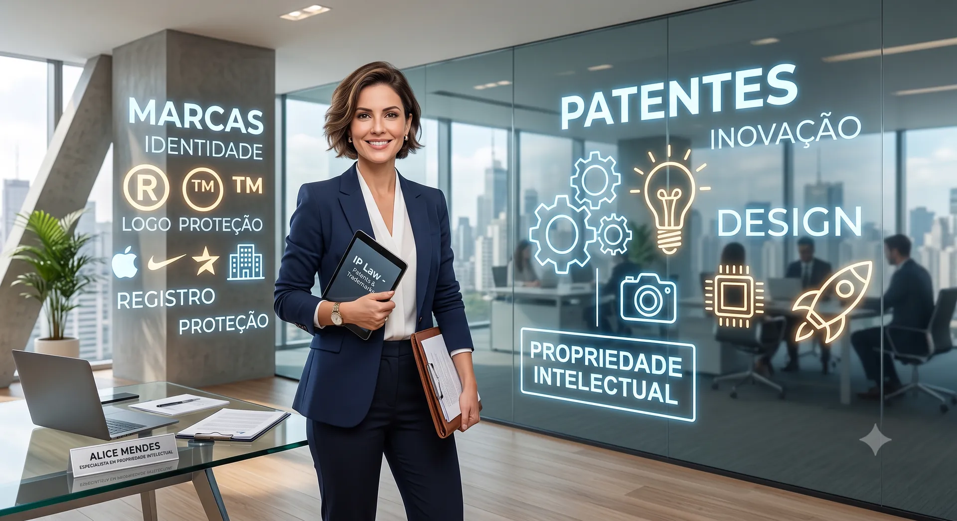 Registro e proteção de marcas e patentes
