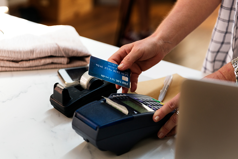 Máquina de Cartão POS e TEF